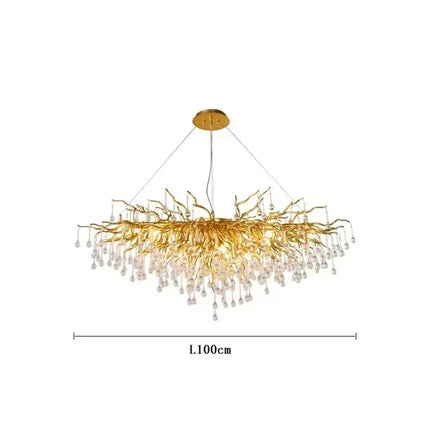 Luxury Crystal led Ceiling Lights Chandeliers Home Hanging Pendant Lamp Living Dining Room Bedroom Lustre Lampara techo