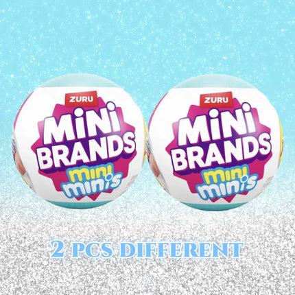 Mini Brands Fill The Fridge Mini Minis Blindbox Toy Collectible Miniature Surprise Toy