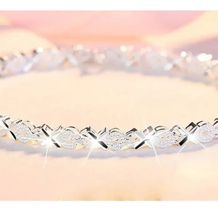 925 Sterling Silver Bracelet Fashion Multiple Styles Bracelet Chain For Women Fashion Luxury Charm Bracelet Wedding Jewelry Gift