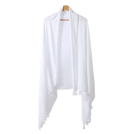 Ihram Hajjtowe Pilgrimage Towel Cross-Border Longli Saudi Arabia Muslim Hajj Headscarf Unisex Summer Winter Spring Autumn