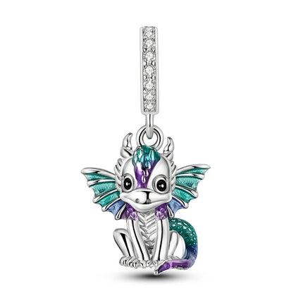 Charms 925 Sterling Silver Cute Cat Collection Charms Beads Paw Print Pendant Beads Fit Original DIY Bracelet Gift Women Jewelry