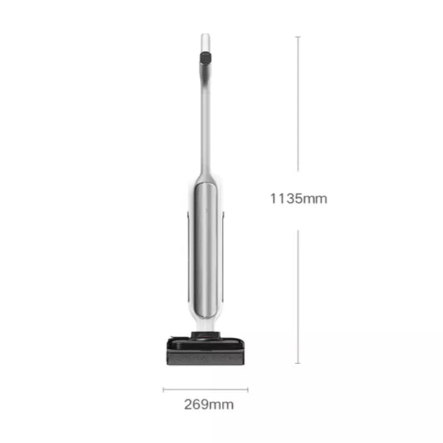 MIJIA Wireless Mopping Machine 4Pro - Lies flat, dual-edge cleaning, anti-tangle design, 21000 Pa suction power E301