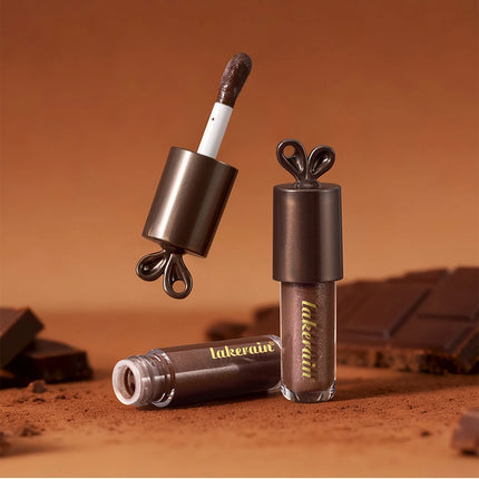 2pcs/set Honey Chocolate Lip Glaze Gloss Long-lasting Moisturizing Lip Oil Enhancing Complexion Reducing Lip Lines Lip Glosses