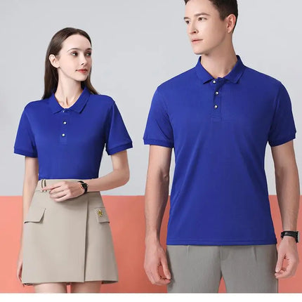 2025 New Fashionable Customized Polo Shirt, Suitable for Both Men and Women, Personalized Logo, Suitable for Business