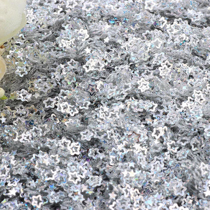 4mm 20g Stars Flower Glittering Sequins Paillettes Sprinkles For Slime Additives DIY Slime Accessories Filler Wedding Nail Art