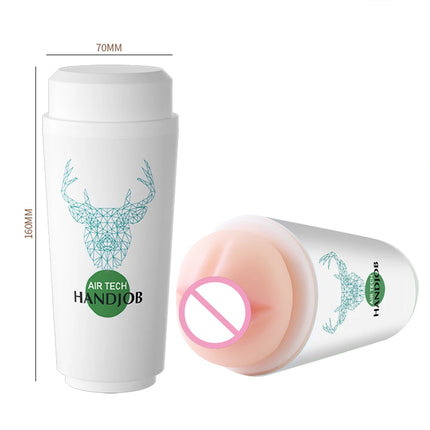 Male Realistic Vagina Sex Toys Scrotum Stimulator Safe Silicone Vaginal Male Masturbator Soft Pocket Pussy Adult Sex Toys