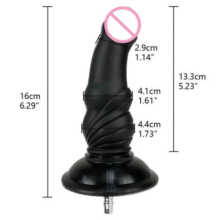 ROUGH BEAST Sex Machine Dildo Attachment for Vac-U-Lock Masturbation Machine Women and Man Anal Plug Sex Toy Masturbator Product