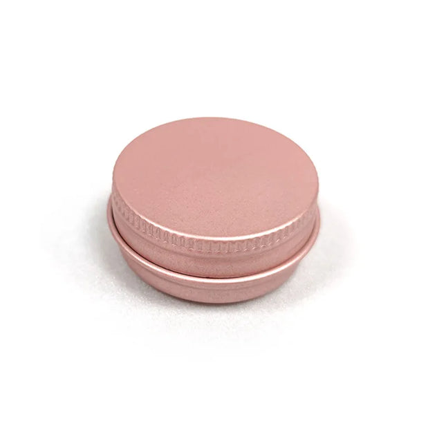 10/20/50/100pcs Gloss Pink Aluminum Jar 5ml 10ml Cream Jar 60ml 80ml Lip Balm Cans 100ml 150ml Aluminum Case Container MC4202