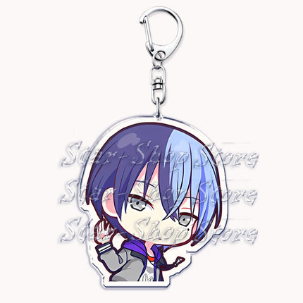 VIRTUAL SINGER Wonderlands Showtime Keychains Keyrings for Accessories Touya Emu Rui Akito Tsukasa Key Chain Jewelry Fans Gifts