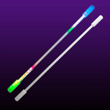 One set Flashing Panda Double-Sided Multicolor Flashing LED Contact Staff