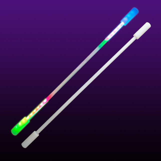 One set Flashing Panda Double-Sided Multicolor Flashing LED Contact Staff