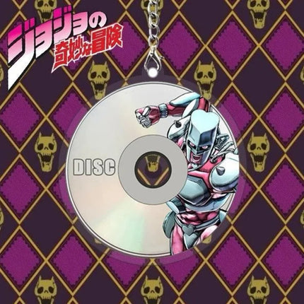 Anime JoJo Bizarre Adventure Acrylic key ring keychain Figure Cute Cosplay Plate Desk Decor Sign Figures Bag charm holiday Gift
