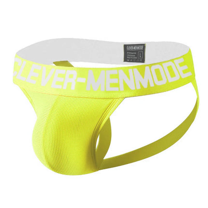 Sexy Thong Men Mesh Panties Jockstrap Buttocks Underwear G String Penis Pouch String T Back Erotic Lingerie Underpants
