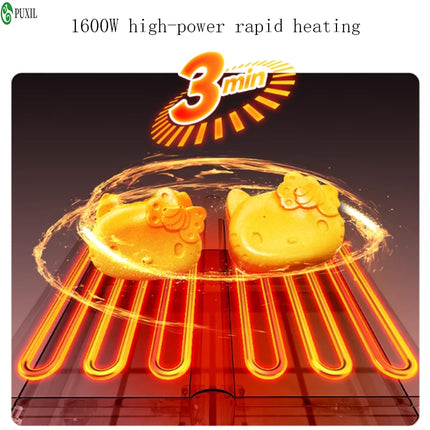 Ice Cream Cone Kitty Waffle Machine, Electric Kitty Cat Bread Waffle Machine, Open Mouse Waffle Maker Machine, 220V