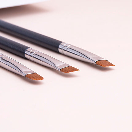 Oblate The Line Brush Ultra-thin Lip Line Eyebrow Concealer Brushes Detail Concealer Makeup Tool Lip Brow Contour The Line Brush