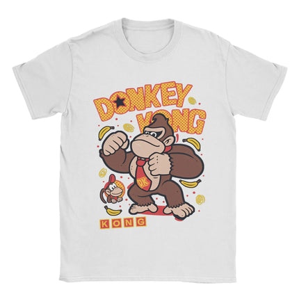 2025 Men Women's T-Shirt Donkey Kong Arcade Game T Shirts Fashion Summer Tees Y2K Casual Casual Cotton Clothes Birthday Gift Tee
