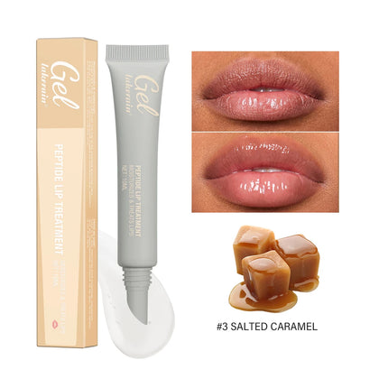 Moisturizing Lip Balm Nourishes Peptide Moisturizes Lightened Remove Dead Skin Lip Lines Anti-chapping Caramel Lip Care Gel