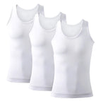 WHITE-3PCS / Asia-4XL(77.5-90kg / 1 pack