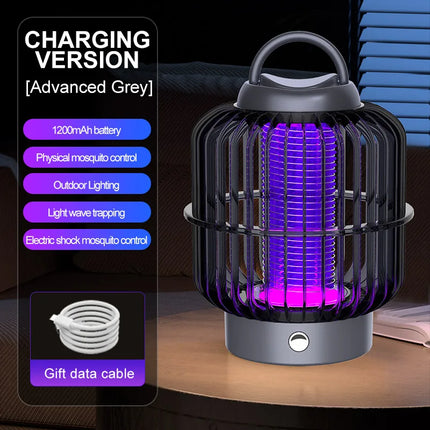 Electric Shock Mosquito Killer Home Dormitory Mosquito Catcher Solar Outdoor Camping Picnic Mosquito Killer Usb Charging Model