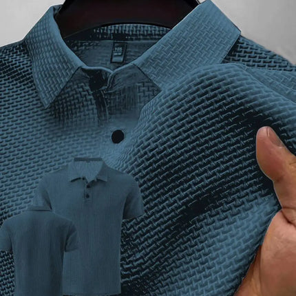 Summer New Men POLO Shirts T-Shirt CZ Ceska Zbrojovka Firearms High End Ice Silk Mesh Men's Short-Sleeved Tops Shirt Collar