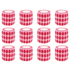 12pcs Red dot
