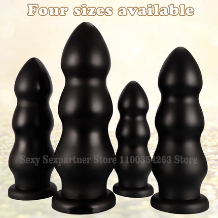 Huge Anal Beads Suction Cup Large Butt Plug Fisting Anal Toys Prostate Massager Anal Dilator Trainer Anas Sex Toys For Men Women