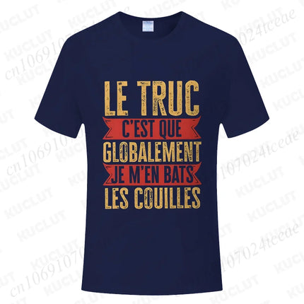 Funny French Men Shirt Retro Don't Fight The Balls Tops Humor Vintage Casual T-shirt Unisex Summer Tops O Neck Short Sleeve Tees