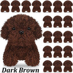 Dark Brown / China Mainland / 24 PCS