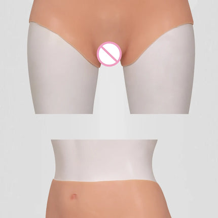 Silicone Realistic Fake Vagina Pants Cosplay Underwear Crossdressing Drag queen women Panties Crossdresser Transgender Gay