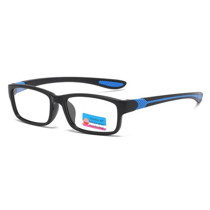 Elastic TR90 Reading Glasses Vintage Flexible Anti Blue Light Far Sight Eyeglasses Women Men Retro Presbyopia Sports Eyewear