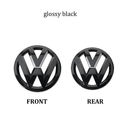 Car Front Grill Emblem For VW POLO GOLF 5 6 7 7.5 8 MK5 MK6 MK7 MK8 Scirocco Rear Trunk Lid Covers Logo car accessories
