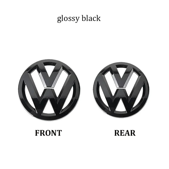 Car Front Grill Emblem For VW POLO GOLF 5 6 7 7.5 8 MK5 MK6 MK7 MK8 Scirocco Rear Trunk Lid Covers Logo car accessories