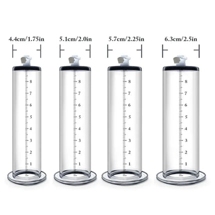 22/30cm Acrylic Penis Pump Accessories Vacuum Penis Enlarger Sex Toys for Man Cylinder Set Penis Enlargement Penile Trainer 18