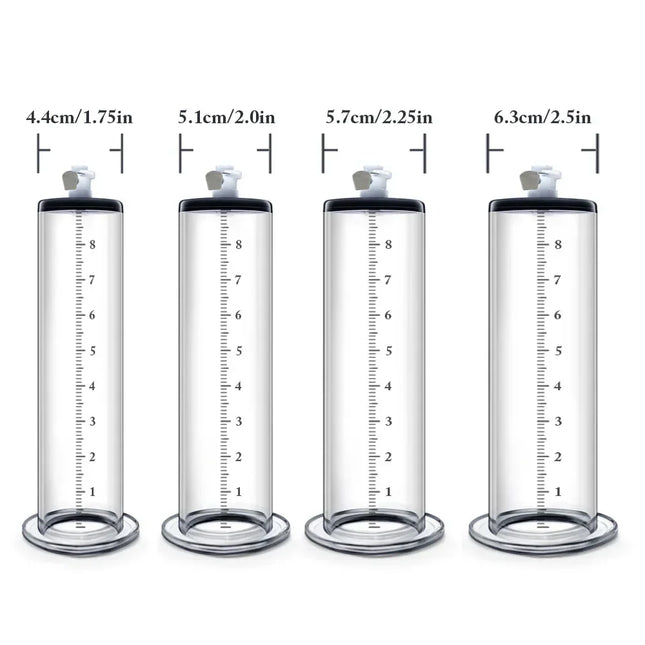 22/30cm Acrylic Penis Pump Accessories Vacuum Penis Enlarger Sex Toys for Man Cylinder Set Penis Enlargement Penile Trainer 18