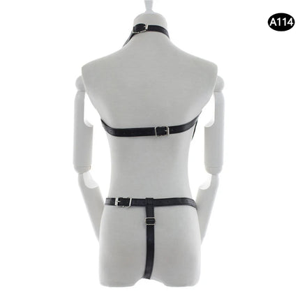 Body bondage harness leather belt erotic clothes sexy lingerie adult games restraints sex toys for couples women bdsm tools
