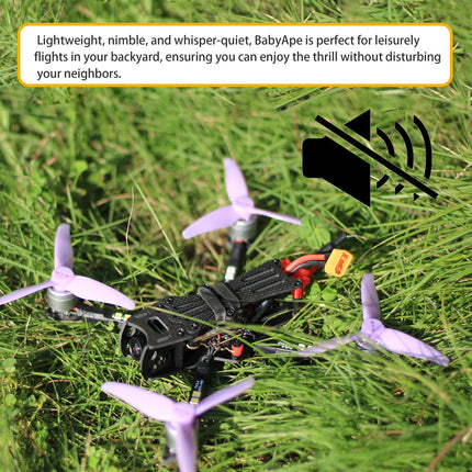 Upgraded DarwinFPV Baby Ape Pro V3 142mm 3 Inch 2-3S FPV Racing RC Drone PNP