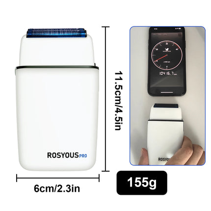 ROSYOUS RS620 Professional Shaver 10000RPM Double Foil  for Men Beard Trimmer Professional Hair Cutting Machine