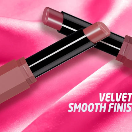 Nude Pink Matte Lipstick 12 Colors Waterproof Long Lasting Lip Sticks Not Fading Sexy Red Velvet Solid Lip Gloss Women Makeup