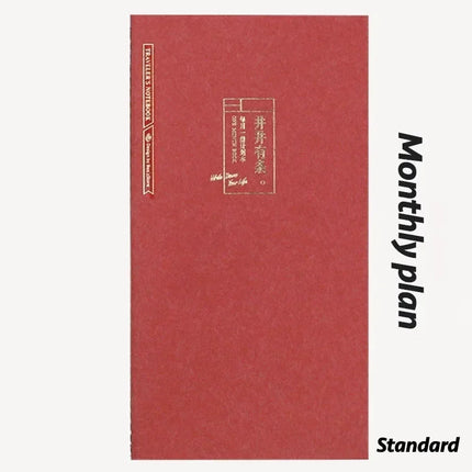 Fromthenon Traveler's Notebook Standard Passport Replacement Inner Page Travel Planner Journal Notebook Refill Supplies