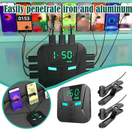 9/8/7/6/5/4/3/2/1 Heads Phone Screen Clicker Automatic Grabber Clicking 50 Instant Points Per Second Silent For Games Shopping