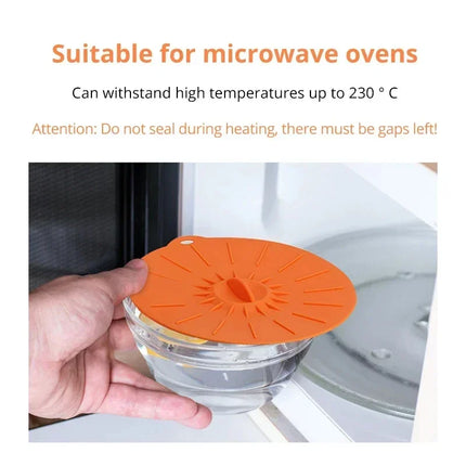 1/5pcs Environment-friendly Preservation Covers Food Cover Silicone Lids Refrigerators Microwave Ovens Spill Proof Kitchen Tools