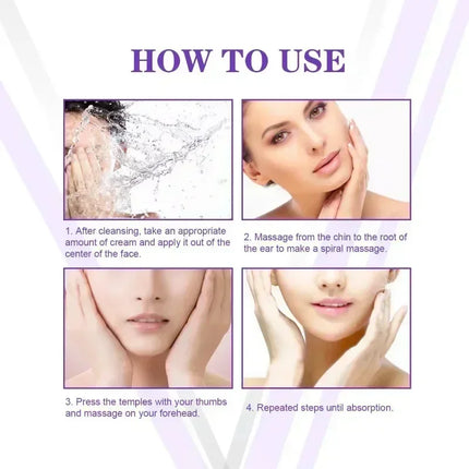 NewV-Shape Face Cream Remove Double Chins Firming Lifting Up V Cheek Fat Burning Anti-aging Shaping Massage Care Products0903
