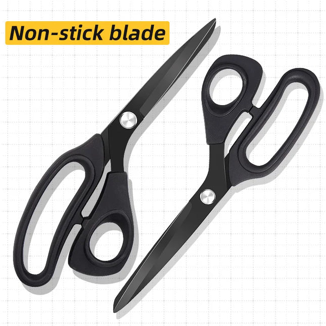 Black Scissors 5/9/10inch Tailor'S Scissors Stainless Steel For Home Fabric Cloth Cutting Scissor Sewing Tool