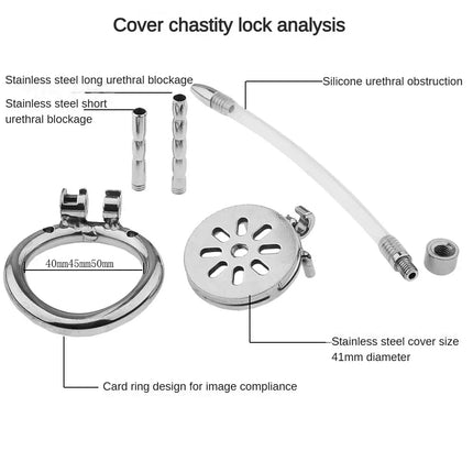 Male Super Mini Chastity Cage Stainless Steel Chastity Device Penis Cage Cock Ring With Lock Sex Toys For Men BDSM Sissy