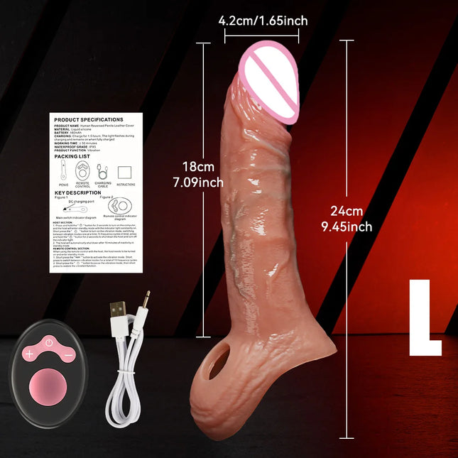 Sexy Adult Man Silicone Penis Sleeve Cock Ring Dildo Sex Toy For Man Dick Enlarger Extender Lock the Sperm Male Penis Training