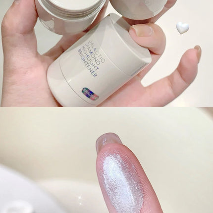 Pearlescent Diamond Liquid Highlighter Contour High Gloss Finish Luminizer Makeup Gel Face Body Brighten Glitter Natural Contour