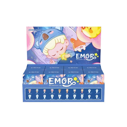 Official Emor Fantasy Town Mini Blind Box Cute Anime Doll Collectible Figure Birthday Gift Kawaii Home Decor Trendy Toys