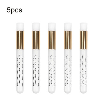 5/20/50pcs Eyelash Cleaning Brush Lash Shampoo Brush for Eyelash Extensions Peel Off Nose Pore Blackhead Remover Makeup Tool