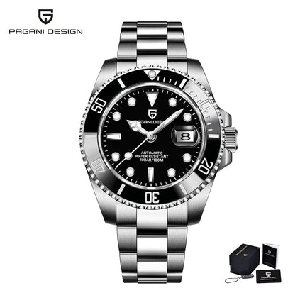 PAGANI Design 2026 New Men Automatic Mechanical Watches Miyota 8215 40mm Stainless Steel Waterproof Watch Relogio