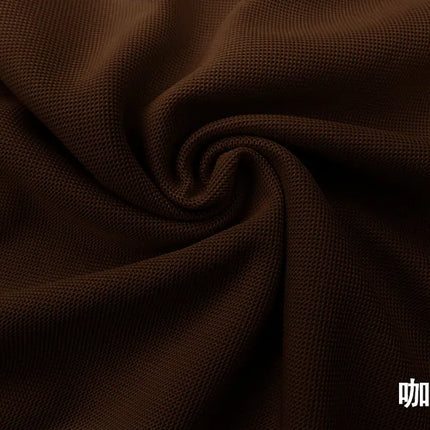 Pure Pique Fabric Classic Comfort Mesh Spring Summer Collar Polo T-Shirt Breathable Designer Knit Clothing DIY Material